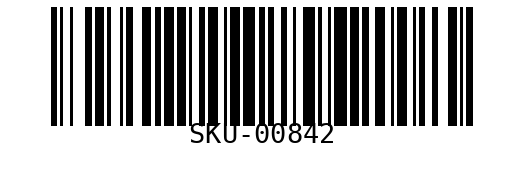 Code 128: SKU-00842